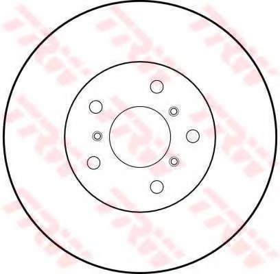 TRW DF1417 Brake Disc